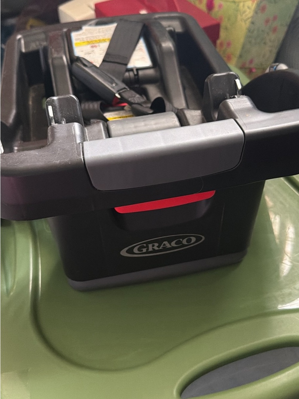Graco Black and Gray Infant Car Seat Base